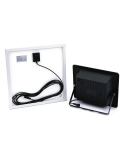 V-TAC Faro LED Solare con Telecomando - Nero - 20W 4000K