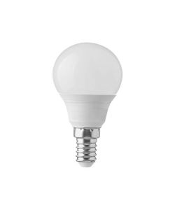 Lampadina led bianco caldo E14 4.5W P45 3000K