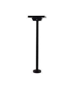 V-TAC Piantana Solare LED da Giardino 2W con sensore crepuscolare 155x720mm Colore Nero 3in1 IP65
