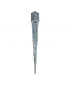 Portapali zincato a fuoco 71x71x150x750 mm