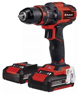 Einhell Trapano Avvitatore a Batteria TE-CD 18/40 Li-i - 650W, 64 Accessori