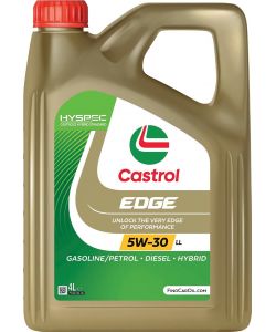 Castrol Lubrificante Edge 5W 30 LL - 4 l per Auto Benzina e Diesel