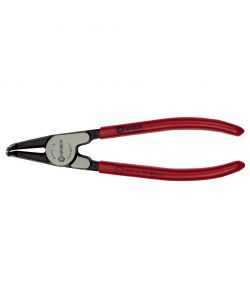 Pinza per anelli Seeger interni becchi curvi