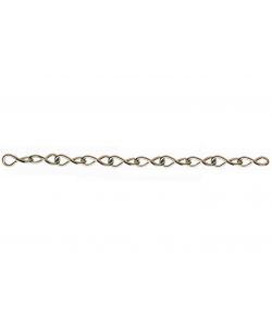 Catenella Acciaio Cromato 21 x 9 x 2 mm