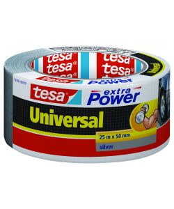 Tesa Nastro Universale Extra Power - Grigio 25 m x 50 mm