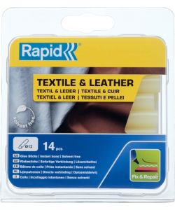 14 Stick di colla per tessuto e pelle 125 g