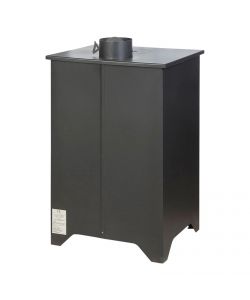 Divina Fire Stufa a Legna con Forno - Nera - 14,8 Kw
