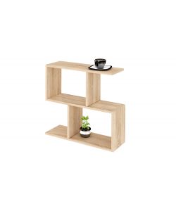 Domo Mea Tavolino Basso Decorativo Naturale 70x20x55 cm - Design Elegante