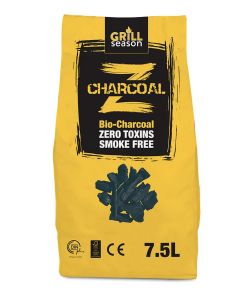 Grill Season - Carbone Biologico per Barbecue in Sacco da 7,5 Litri