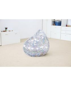 Poltrona pouf gonfiabile Glitter Dream