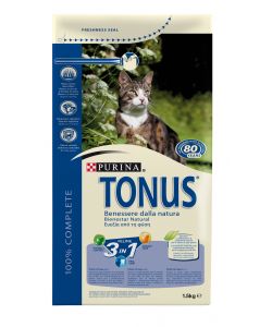 Tonus benessere dalla natura Cat feline 3in1 1,5 kg