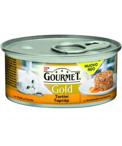 Gourmet Gold Tortini pollo carote 85 g