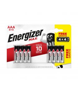 Batterie Energizer Max stilo AA 4+4