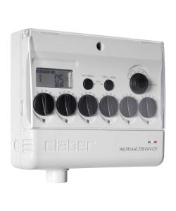 Programmatore Multipla AC 230/24V LCD 6 Zone Claber