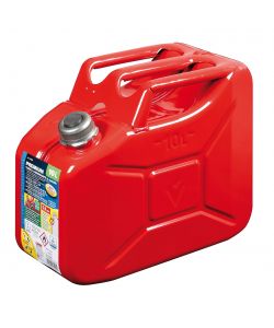 Premium, Tanica Carburante In Metallo - 10 L - Rosso