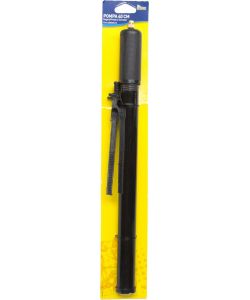 Pompa gonfiaggio ruote bici in plastica aggancio al telaio 40cm
