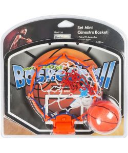 Mini tabellone con canestro da basketball pallina inclusa