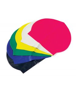 Cuffia colorata in lattice per nuotare in piscina