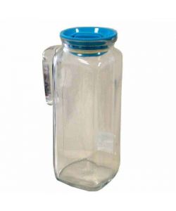 Frigoverre Caraffa in Vetro Trasparente - 1L - Con Coperchio