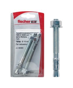 Fischer Tasselli acciaio FBN 8/10 K (4 Pz.)