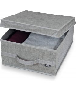 Domopak Scatola Guardaroba - Grigio - 35x45x18 cm