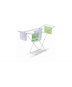 Casabriko Stendibiancheria London Eco - Acciaio Verniciato - 180x55x100 cm