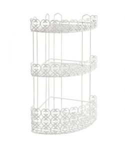 Mensola Bagno Florenz Angol.3P 25X25 H 51 Metaltex
