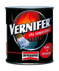 Vernifer alta temperatura nero satinato 500 ml