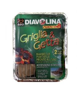 Griglia & Getta             Cm 30X18 H 7 Diavolina