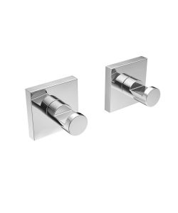 Metaform Appendiabiti Hotel Maison in Cromo - 5x5x4,5 cm Elegante e Resistente