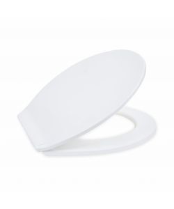 Metaform Sedile WC Uno in Resina Termoplastica Bianco - Fissaggio Facile