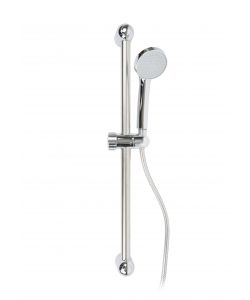 Metaform Doccia Venus Take Care - Design Moderno, Finitura Cromata - Anticalcare e Risparmio Acqua - Diametro 8,5 cm, Altezza 65 cm