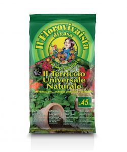 Terriccio Universale Naturale 45L - Alta qualit per piante da giardino e vasi