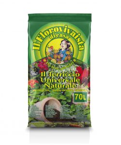 Terriccio Universale Naturale - Sacco da 70 lt