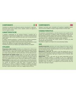 Terriccio per Tappeto Erboso 70 L - Con Sabbia Silicea Rigenerante e Nutriente