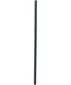 Palo in ferro verniciato verde, diam. 3,4 x 150 h cm