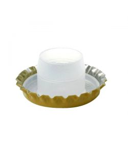 Tappi Corona per Bottiglie - Acciaio Zincato - 29mm 100pz