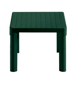Tavolino resina tip quadro verde 47 x 47