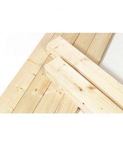 Pircher Listone in Abete Naturale Grezzo - 20x120x2000 cm Set 5 Pezzi