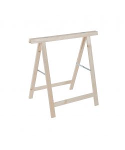 Pircher Cavalletto Pieghevole in Abete 75x40x75 cm - Legno Naturale, Compatto e Pratico