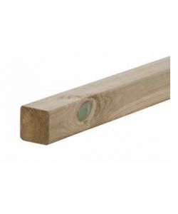 Pircher Palo Quadrato in Pino Impregnato - Naturale - 70x2400 mm