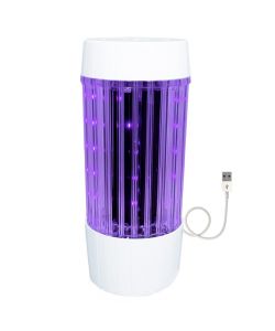 Sandokan Zanzariera Elettrica USB - Lampada Antizanzare Bianco 11x11x24 cm