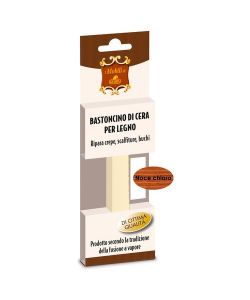 Cere Bastoncini di Cera per Legno - Noce Chiaro - 20cm