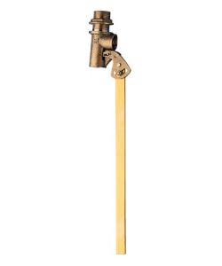 Idrobric Galleggiante Scarico WC - Ottone Giallo - 1'