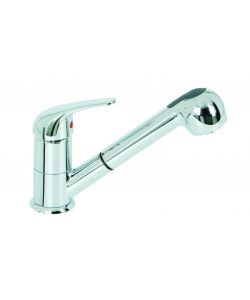 Rubinetto miscelatore lavello Sole cromato