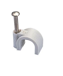 Graffette per cavo tondo diam. 8 mm 50 pezzi