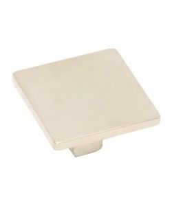 Pomolo Quadro Nichelato Mm.35X35