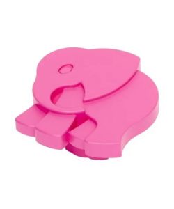 Pomolo Elefante Plastica Fuxia