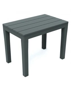 Panchina in Resina Effetto Legno - Antracite - Timor