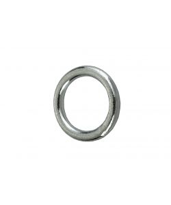 Anello tondo saldato  4 x 32 mm. in acciaio zincato - 10 pz.